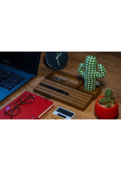 Woody Üçlü Ofis Seti Açık Kahverengi fırsatları