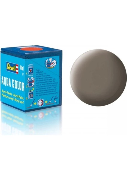 Revell 87 - Aqua Color Earth Brown - Mat Boya- 18 ml
