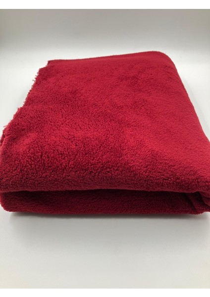 Bordo Renk Welsoft Kumaş – 180 cm En, 280 Gr/m² | Yumuşak ve Sıcak Dokulu
