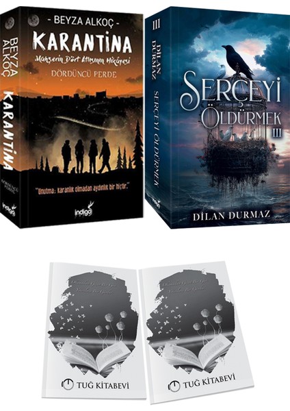 Serçeyi Öldürmek 3 ve Karantina 4 Beyza Alkoç 2li Set + Hediyeli