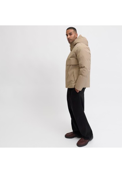 Erkek Fermuar Kapamali Kapüsonlu Mont - Ccmoon modelleri