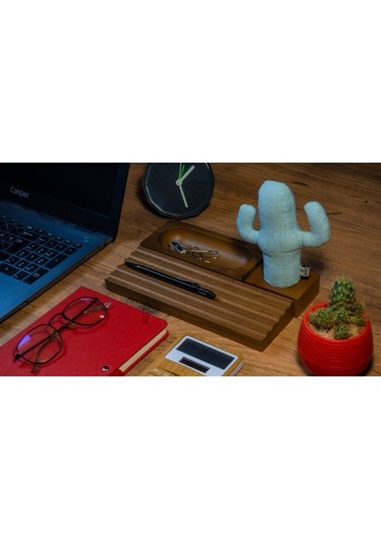 Woody Üçlü Ofis Seti Açık Kahverengi modelleri