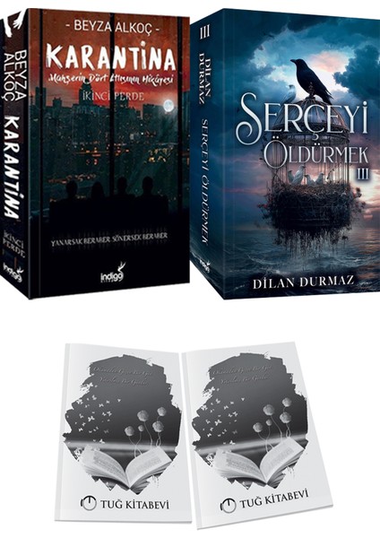 Serçeyi Öldürmek 3 ve Karantina 2 Beyza Alkoç 2li Set + Hediyeli