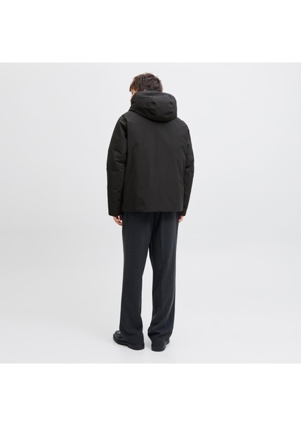 Erkek Fermuar Kapamali Kapüsonlu Mont - Ccmoon modelleri