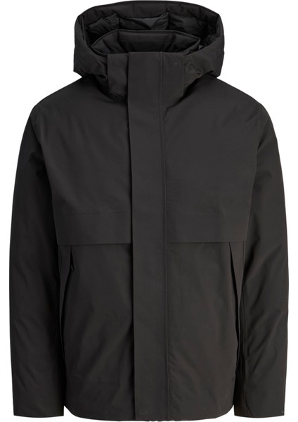 Erkek Fermuar Kapamali Kapüsonlu Mont - Ccmoon indirimleri