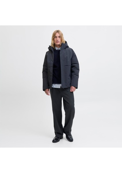 Erkek Fermuar Kapamali Kapüsonlu Mont - Ccmoon fiyatları