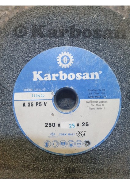 Zımpara Taşı 250*25*25