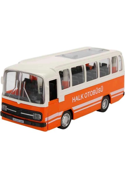 Maxx Wheels Sesli ve Işıklı Nostaljik Halk Otobüsü 15 cm S00003097 - 1 Adet Fiyatıdır fırsatları