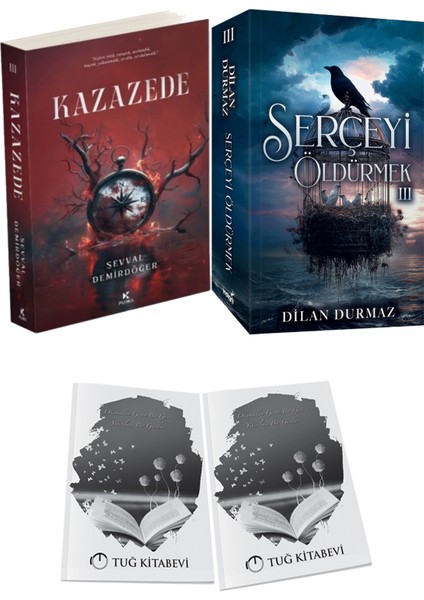 Serçeyi Öldürmek 3 ve Pukka Yayınları Kazazede 3 Şevval Demirdöğer 2li Set + Hediyeli