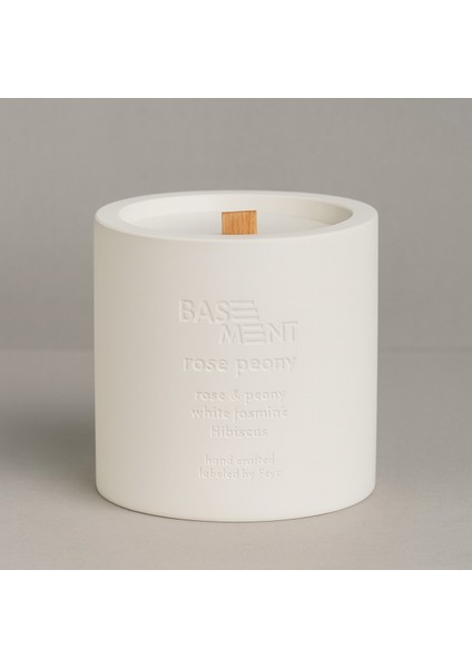 : Rose Peony : % 100 Soya Beton Mum (Gül, Peyoni, Yasemin, Amber Çiçeği) fiyatları