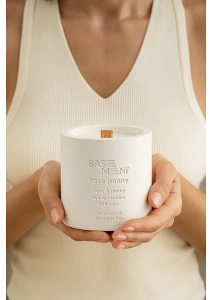 : Rose Peony : % 100 Soya Beton Mum (Gül, Peyoni, Yasemin, Amber Çiçeği) modelleri