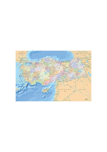 Ks Puzzle 200 Parça Türkiye Siyasi Haritası fiyatları
