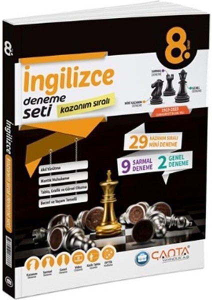 8. Sınıf Ingilizce Kazanım Sıralı Deneme Seti