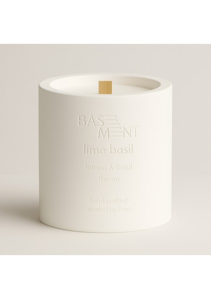 : Lime Basil : % 100 Soya Beton Mum (Reyhan, Limon, Kekik) fiyatları