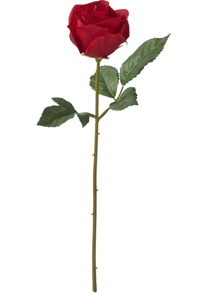 Smycka Yapay Çiçek Kırmızı 40 cm Yıldız Çiçeği Iç Dış Mekan