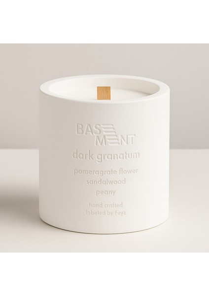 : Dark Granatum : % 100 Soya Beton Mum (Nar Çiçeği, Sandal Ağacı, Mor Peyoni Özü) fiyatları