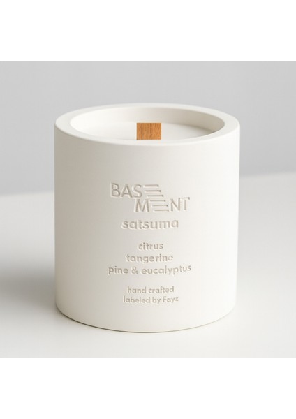 : Satsuma : % 100 Soya Beton Mum (Narenciye, Mandalin, Citrus, Çam, Okaliptüs) fiyatları