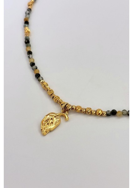 Lune Verte No:1 Altın Kaplama Kolye modelleri