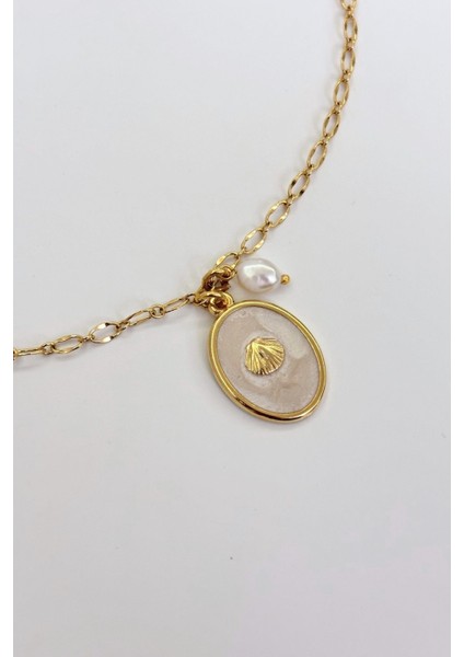 Seaborn Grace No:1 Altın Kaplama Kolye modelleri