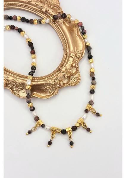 Terra Perla No:1 Altın Kaplama Kolye