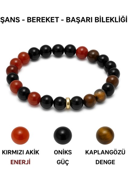 Doğal Renkli Akik Şans ve Başarı Sağlayan Bileklik | Renkli Akik Taşı