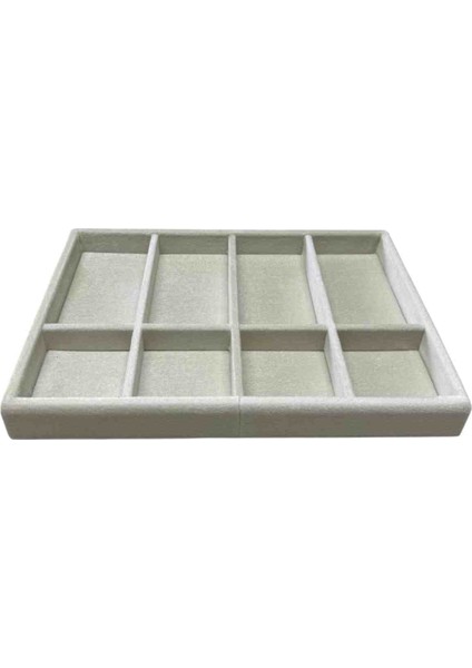 Çekmece Içi Ahşap Takı ve Gözlük Düzenleyici 8 Bölmeli Baby Face Kumaş Organizer modelleri