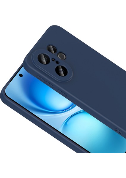 Vivo X200 Fe 5g Kılıf Lansman Içi Kadife Kamera Korumalı Mara Silikon Kılıf-Lacivert modelleri