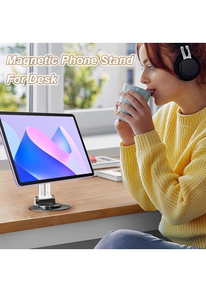 360° Dönebilen Magsafe Mıknatıslı Telefon Tutucu - Dikey Yatay Telefon Tutucu indirimleri