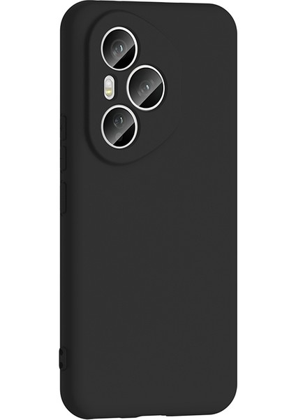 Honor 400 Pro Kılıf Lansman Içi Kadife Kamera Korumalı Mara Silikon Kılıf-Siyah fiyatları