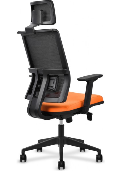 Valente Ofis Çalışma Sandalye Müdür Plus Turuncu fiyatları