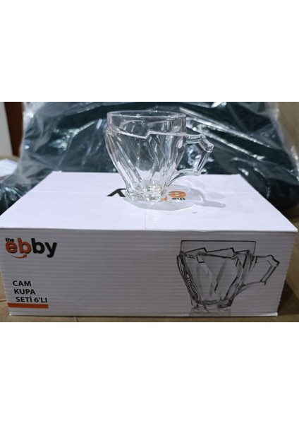 Cam Kupa Seti 6 Lı Bardak