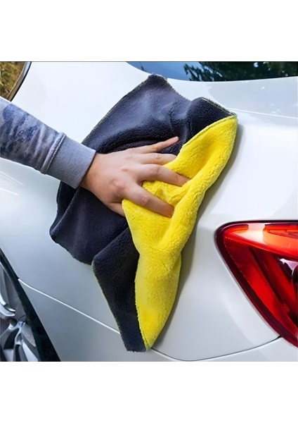 2 Adet Yünlü Hassas Araba Yıkama Oto Temizlik Bezi 30 cm x 30 cm fırsatları