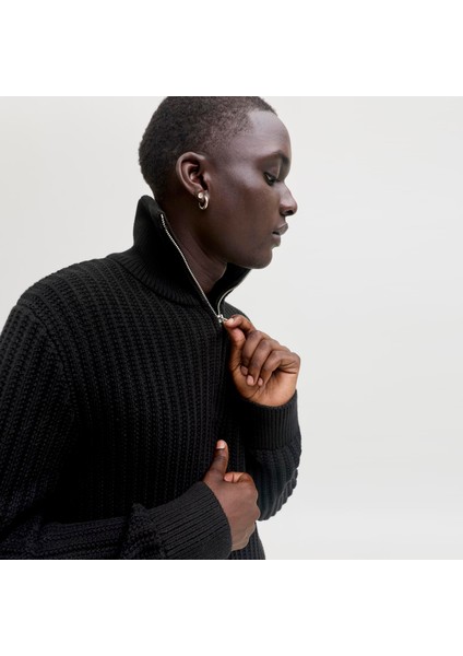 Erkek Fermuar Kapamli %100 Pamuk Kazak - Blaspencer fırsatları