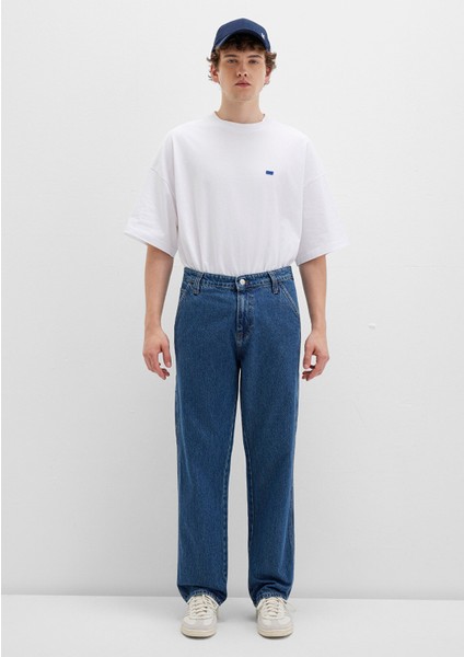 Oxford MV91 Street Koyu Mavi Denim Jean Pantolon 0010069-90972