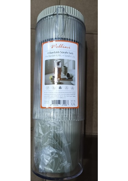 4 Bardaklı Sürahi Seti