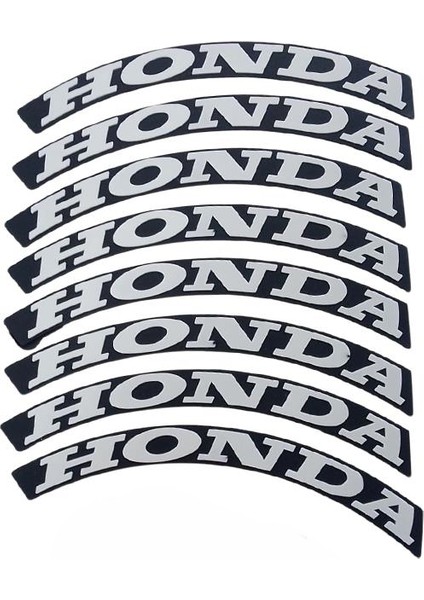Lastik Yanak Yazısı Honda#