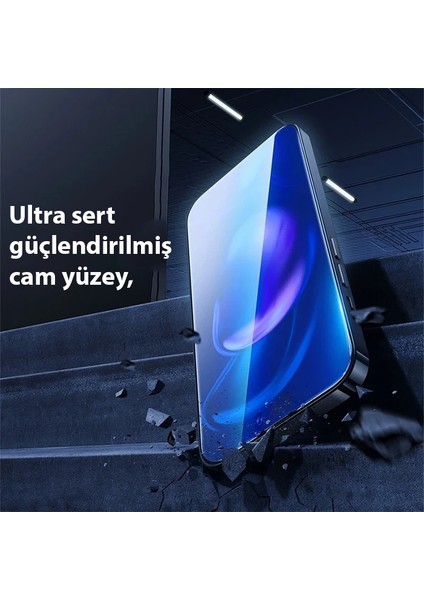 Baseus Crystal iPhone 15 Full Koruma Anti Mavi Işık Tempered Cam Ekran Koruyucu 2 Adet SET-(1903) indirimleri