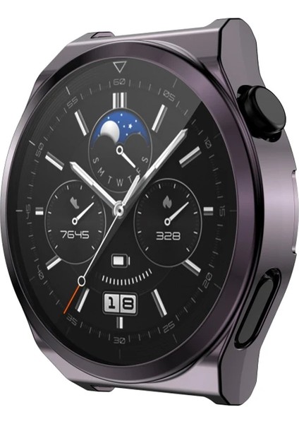 Ally Huaewei Watch Gt 3 Pro 46MM Kılıf 360 Full Koruma Ultra Ince Silikon KILIF-(1903) modelleri