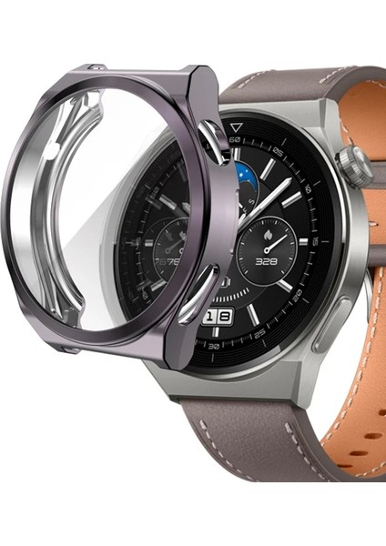Ally Huaewei Watch Gt 3 Pro 46MM Kılıf 360 Full Koruma Ultra Ince Silikon KILIF-(1903) indirimleri