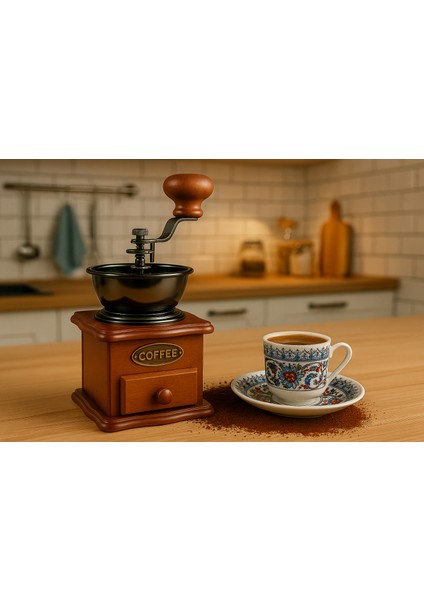 Kahve Değirmeni – 55 cc Hacim, 10 x 10 x 17,5 Cm, Paslanmaz Çelik Bıçaklı, Ayarlanabilir Öğütme indirimleri