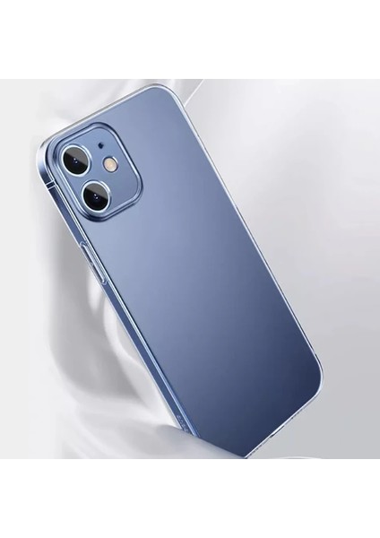 Baseus Simple Case iPhone 12 6.1 Ince Şeffaf Silikon Kılıf Kamera KORUMALI-(1903) fiyatları