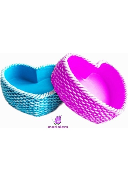 Örgülü Sepet Silikon Kalıp K-529