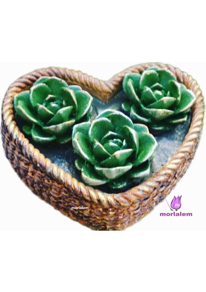 Örgülü Sepet Silikon Kalıp K-529