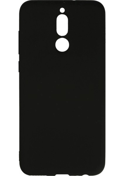 Huawei Mate 10 Lite Kılıf Nano Içi Kadife Silikon - Siyah