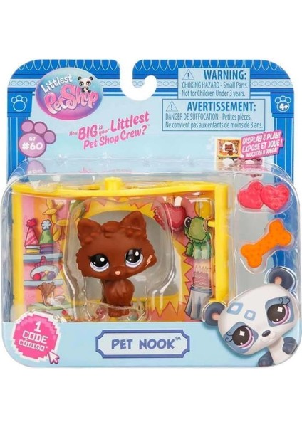 00594 - Littlest Pet Shop Pet Nook Aksesuarlıfigür (Lisinya)