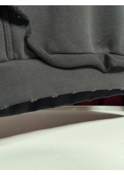 Blcg Kapşonlu Baskı Detaylı Siyah Erkek Sweatshirt - Yüksek Kalite Ürün modelleri