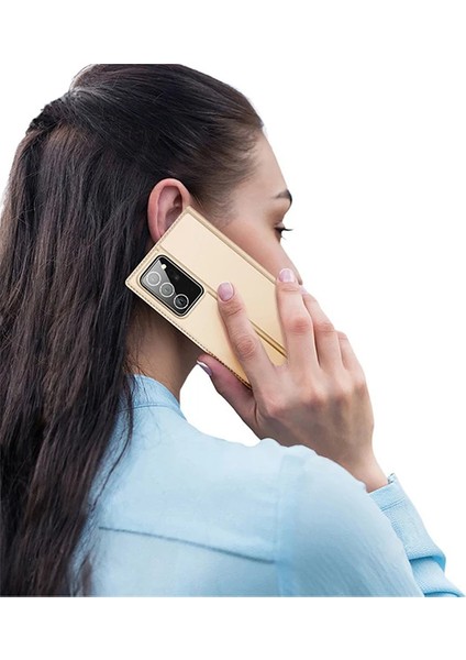 Dux Ducis Sm Galaxy Note 20 Kılıf Kapaklı Flip Cover Kılıf Skin Pro Series KILIF-(1903) fırsatları