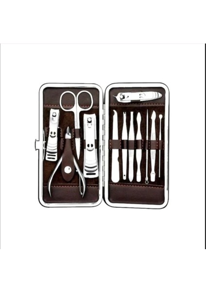 Deri Çantalı 12'li Manikür Seti ( Lisinya ) fiyatları
