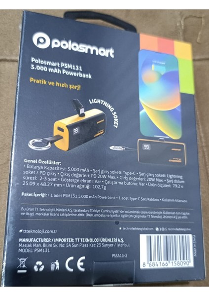 PSM131 5.000 Mah Powerbank fiyatları