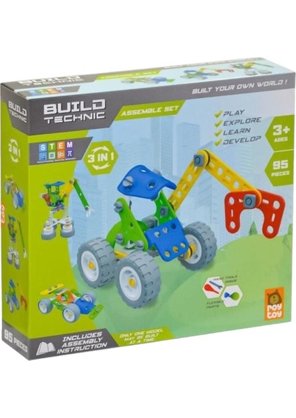 4100301-1-95 Yap Boz Araçlar 3 In 1 95 Parça (Lisinya)